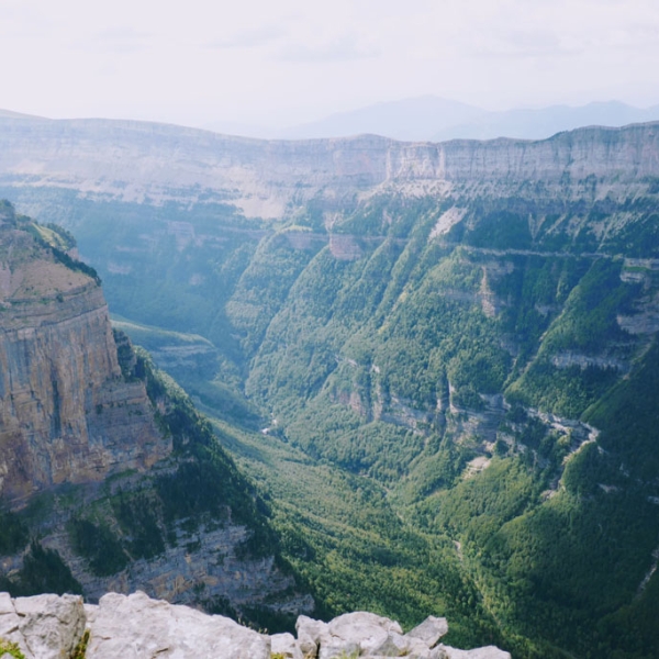 Canyon dOrdesa depuis la vire des fleurs
